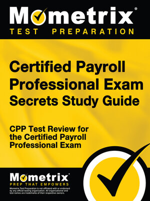 cover image of Certified Payroll Professional Exam Secrets Study Guide